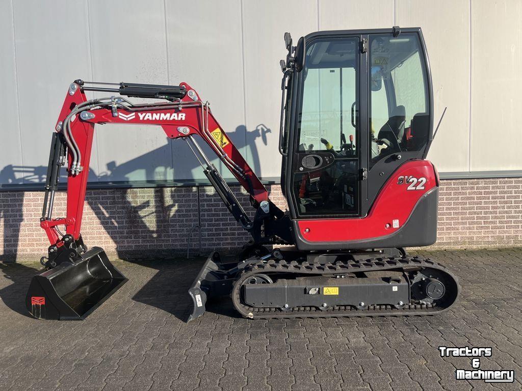 Mini-graver / Mini-graafmachine Yanmar SV22