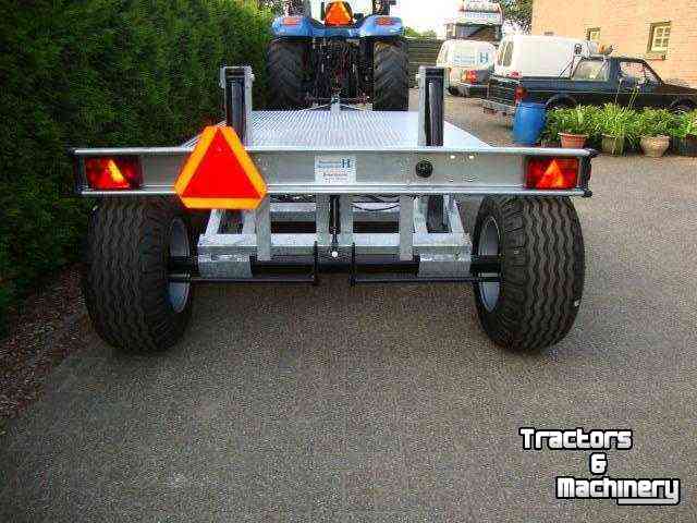 Overige bouwmachines, grondverzetmachines en toebehoren Heuvelmans wagen met hydr platform