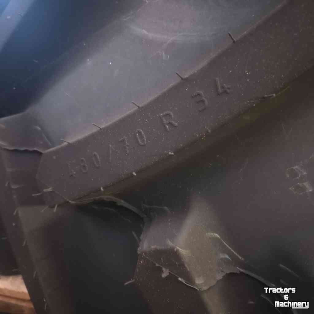 Wielen, Banden, Velgen & Afstandsringen Mitas 380/70R24 + 480/70R34