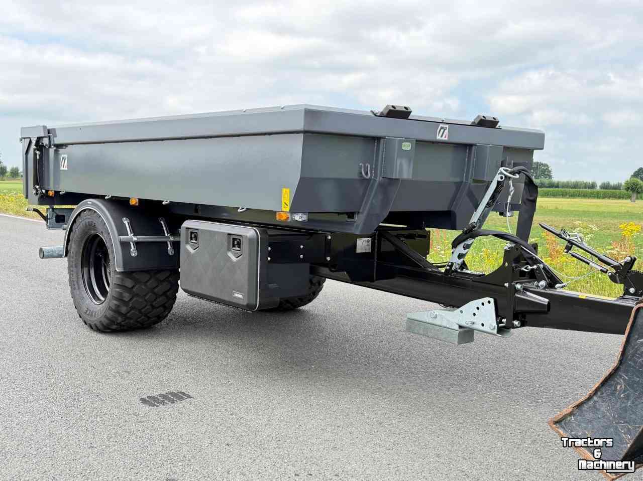 Trekkerbak / Transportbak Midejo Midejo Bakkenwagen / Bakkenkieper achter kraan