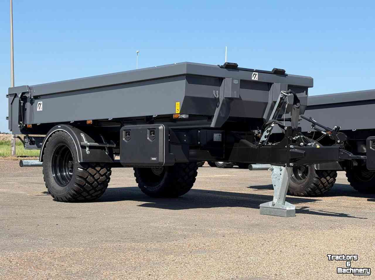 Trekkerbak / Transportbak Midejo Midejo Bakkenwagen / Bakkenkieper achter kraan
