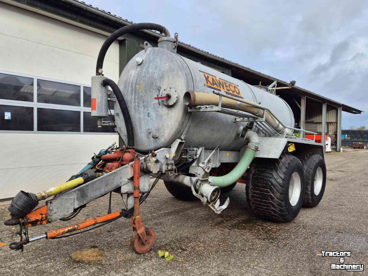 Mesttank Kaweco Mesttank watertank 7000ltr gedwongen gestuurd