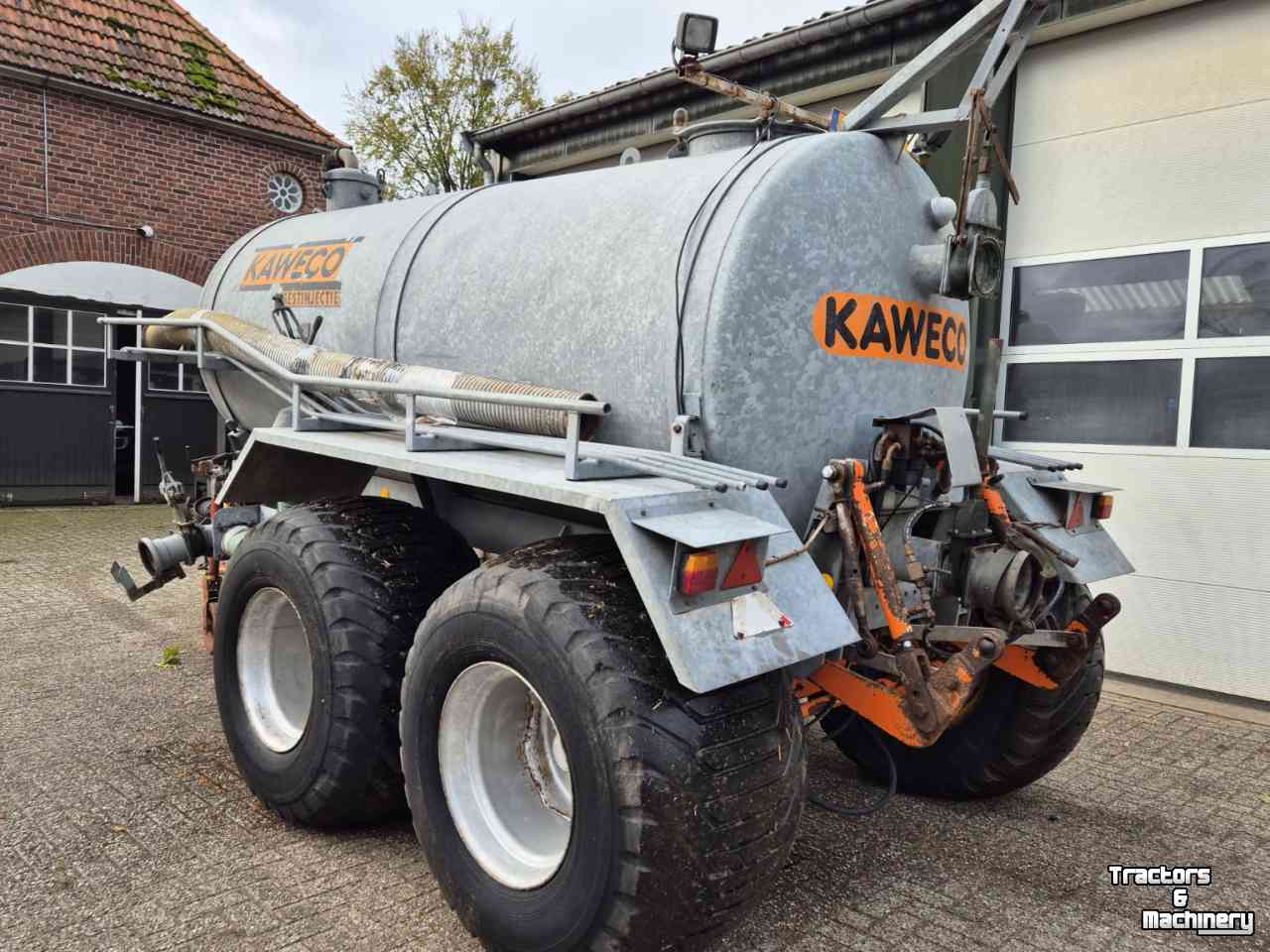 Mesttank Kaweco Mesttank watertank 7000ltr gedwongen gestuurd