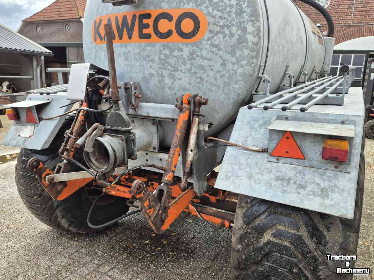 Mesttank Kaweco Mesttank watertank 7000ltr gedwongen gestuurd