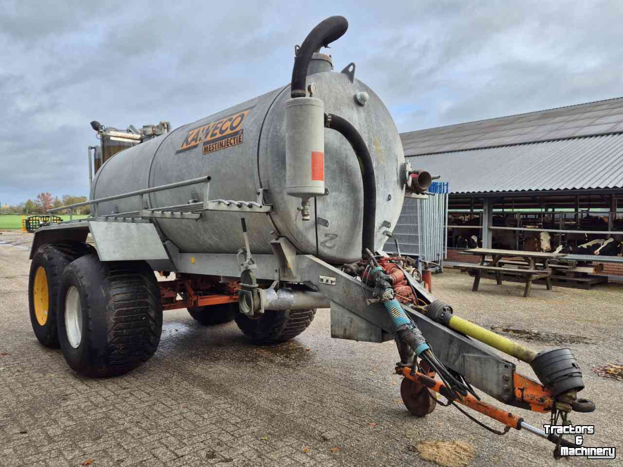 Mesttank Kaweco Mesttank watertank 7000ltr gedwongen gestuurd