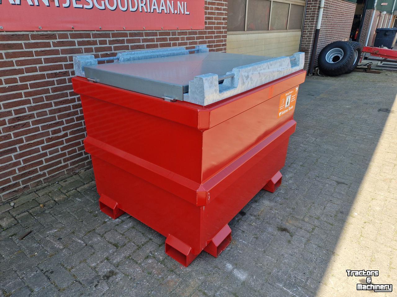 Brandstoftank / Vloeistoftank Tolsma Diesel tank/ IBC 995 liter