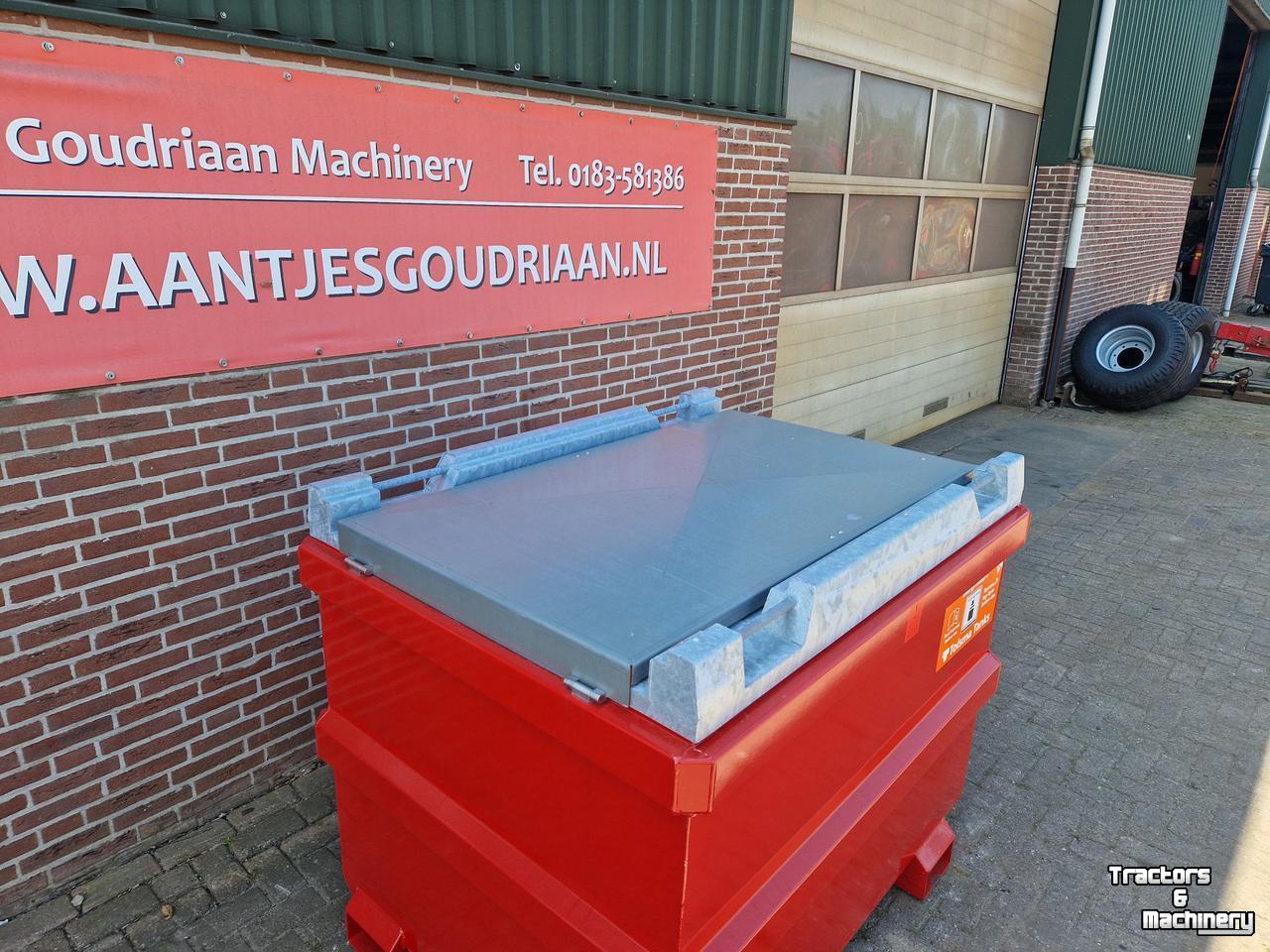 Brandstoftank / Vloeistoftank Tolsma Diesel tank/ IBC 995 liter