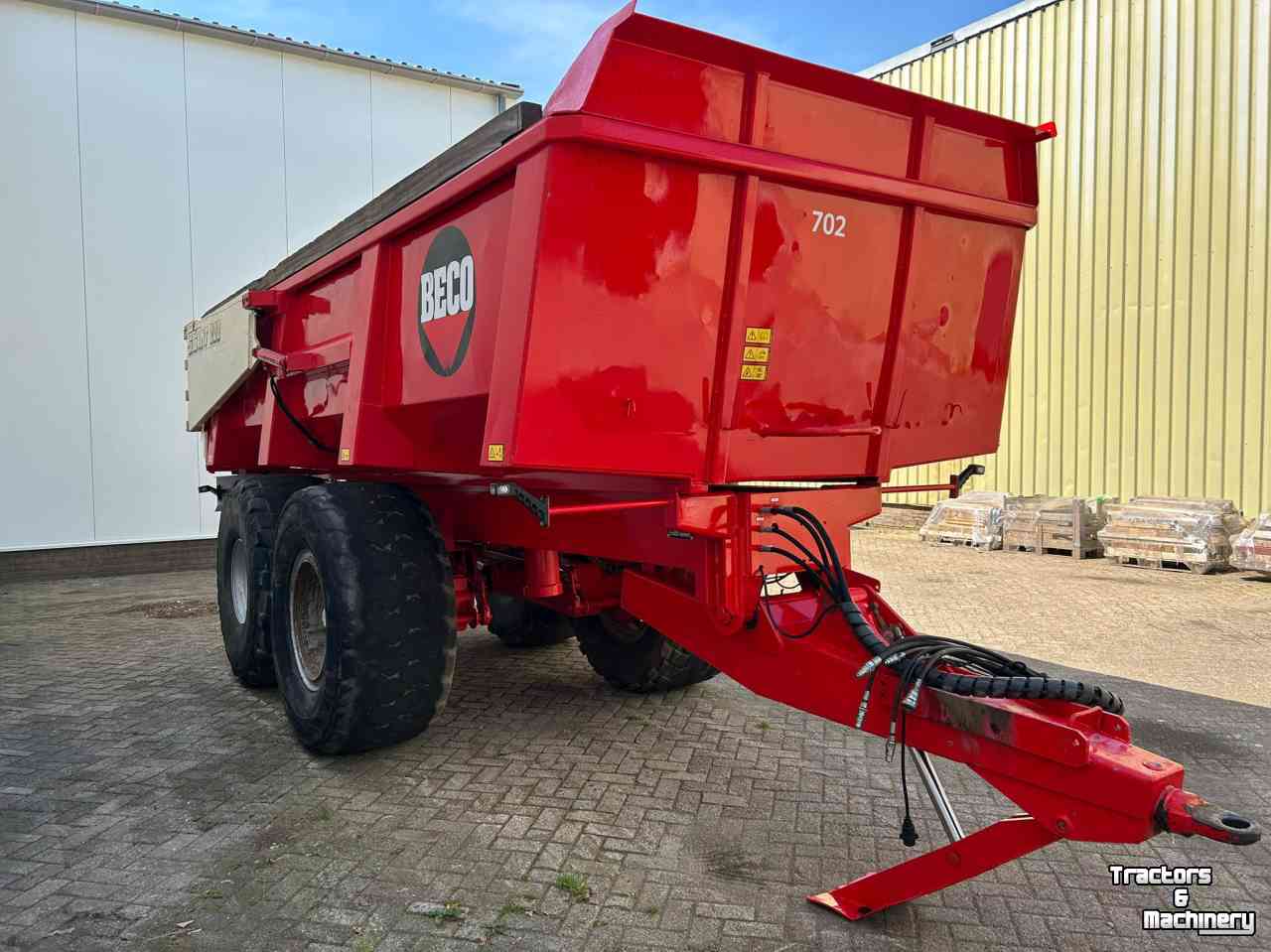 Kipper / Kiepwagen / Landbouwkipper Beco Gigant 200