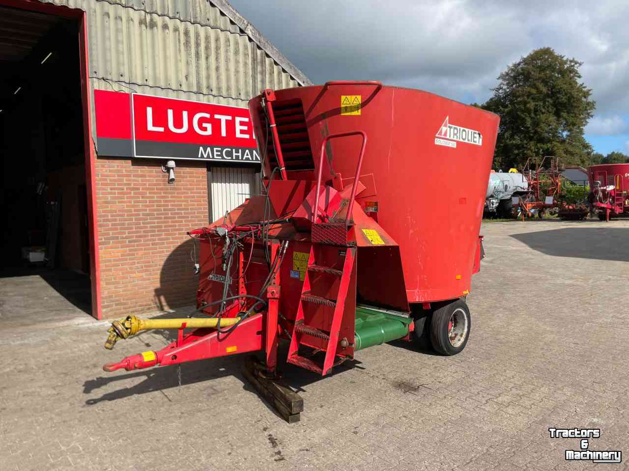 Voermengwagen Trioliet Solomix 1000 voermengwagen voermachines