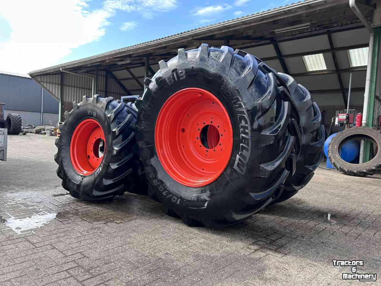 Wielen, Banden, Velgen & Afstandsringen Michelin 600/65R28 710/70R38