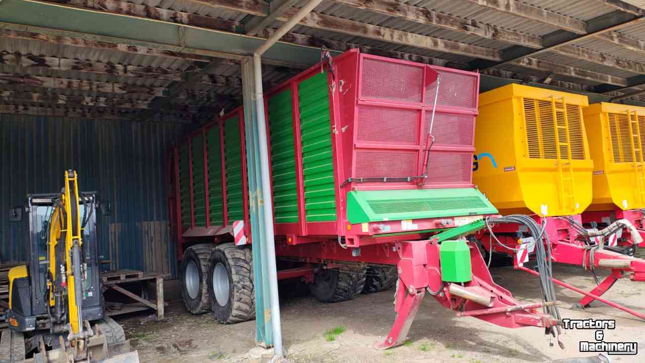 Kipper / Kiepwagen / Landbouwkipper Strautmann Giga trailer 2246