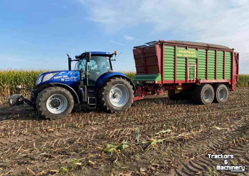 Kipper / Kiepwagen / Landbouwkipper Strautmann Giga trailer 2246