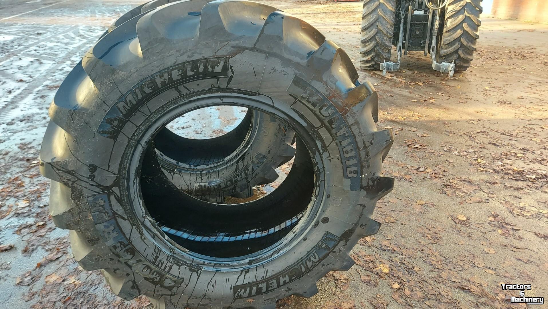 Wielen, Banden, Velgen & Afstandsringen Michelin 480/65R24