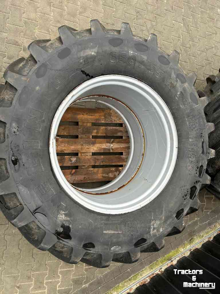 Wielen, Banden, Velgen & Afstandsringen Michelin 650/65 R38 XM108 en 540/65 R28 XM108