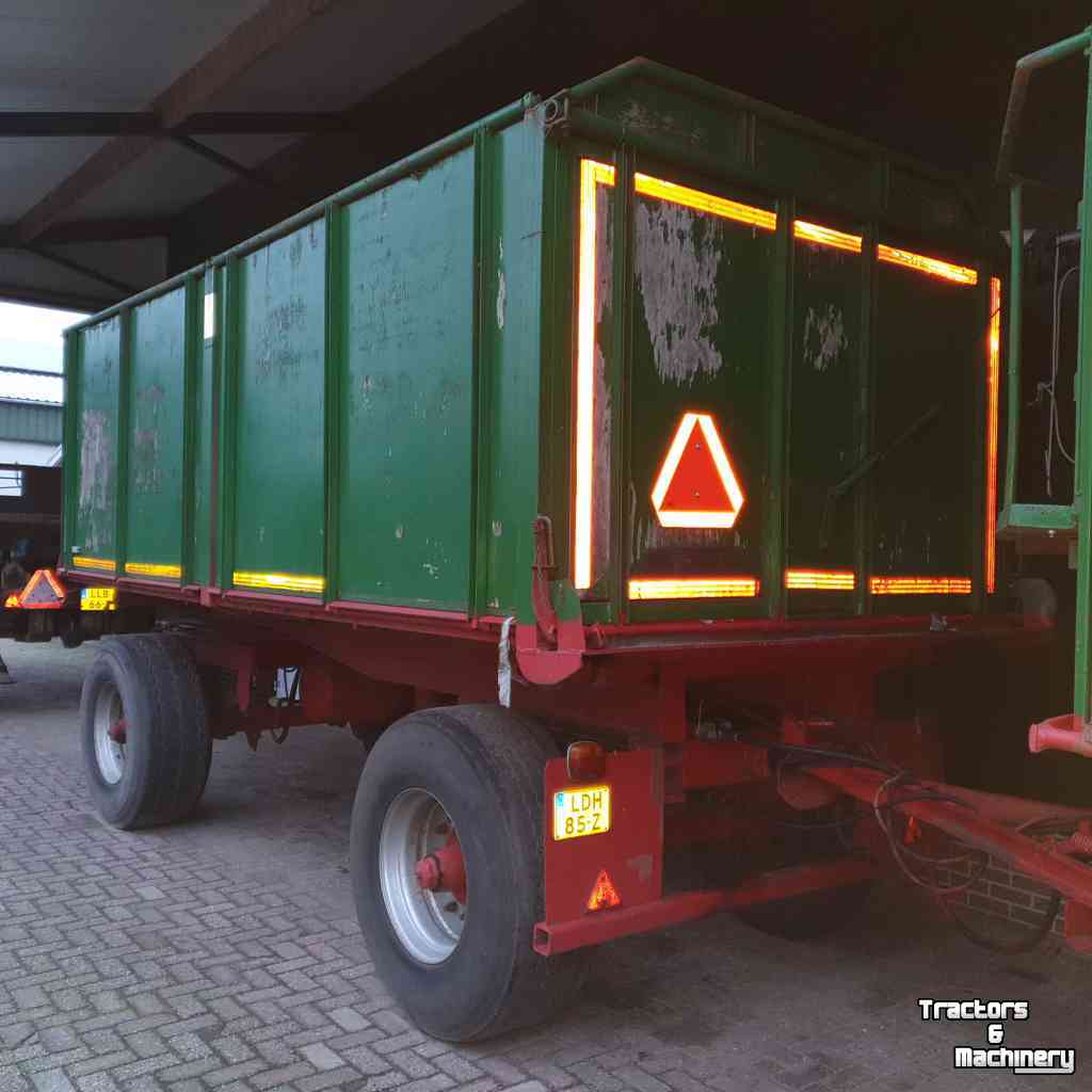 Getrokken truck-aanhanger Krone 18 t