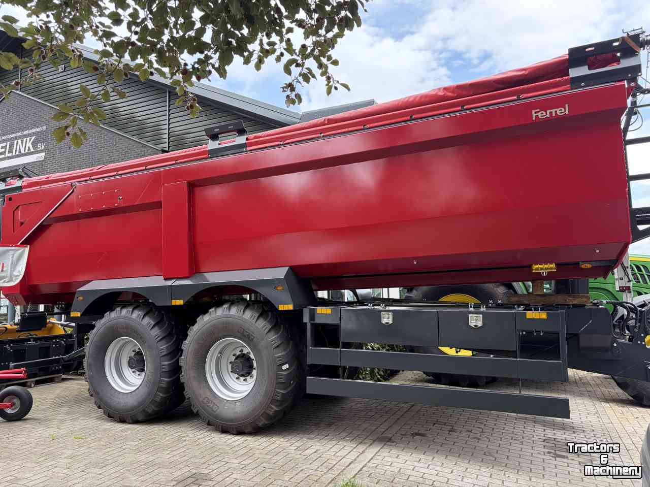 Kipper / Kiepwagen / Landbouwkipper  Ferrel Kipper 185PH