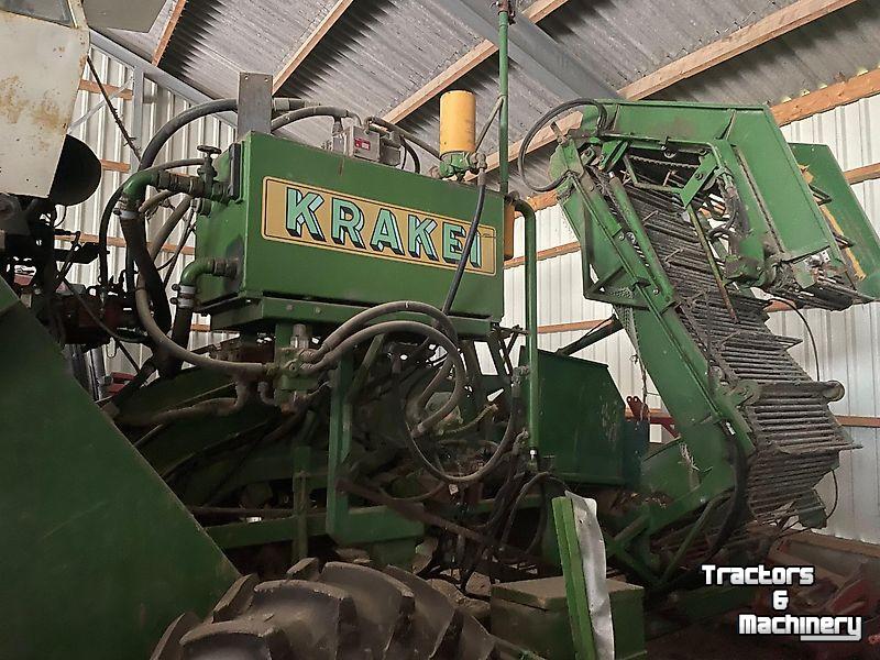 Aardappelrooier Krakei Krakei rooier met ford 7610