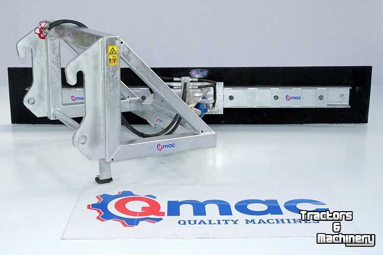 Rubberschuif Qmac Modulo rubber matting scraper 3000mm Hookup Atlas