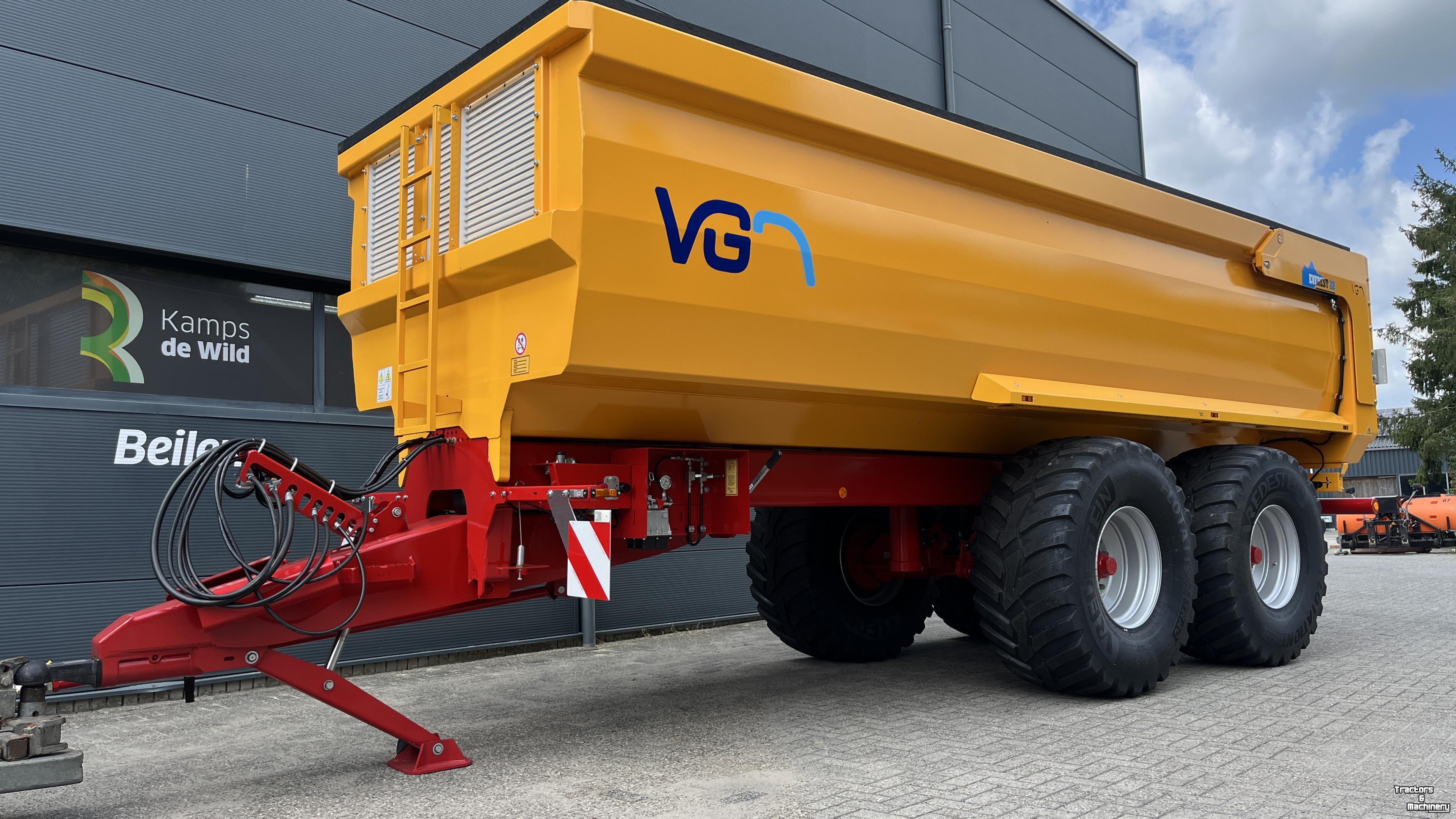 Kipper / Kiepwagen / Landbouwkipper VGM Everest 22