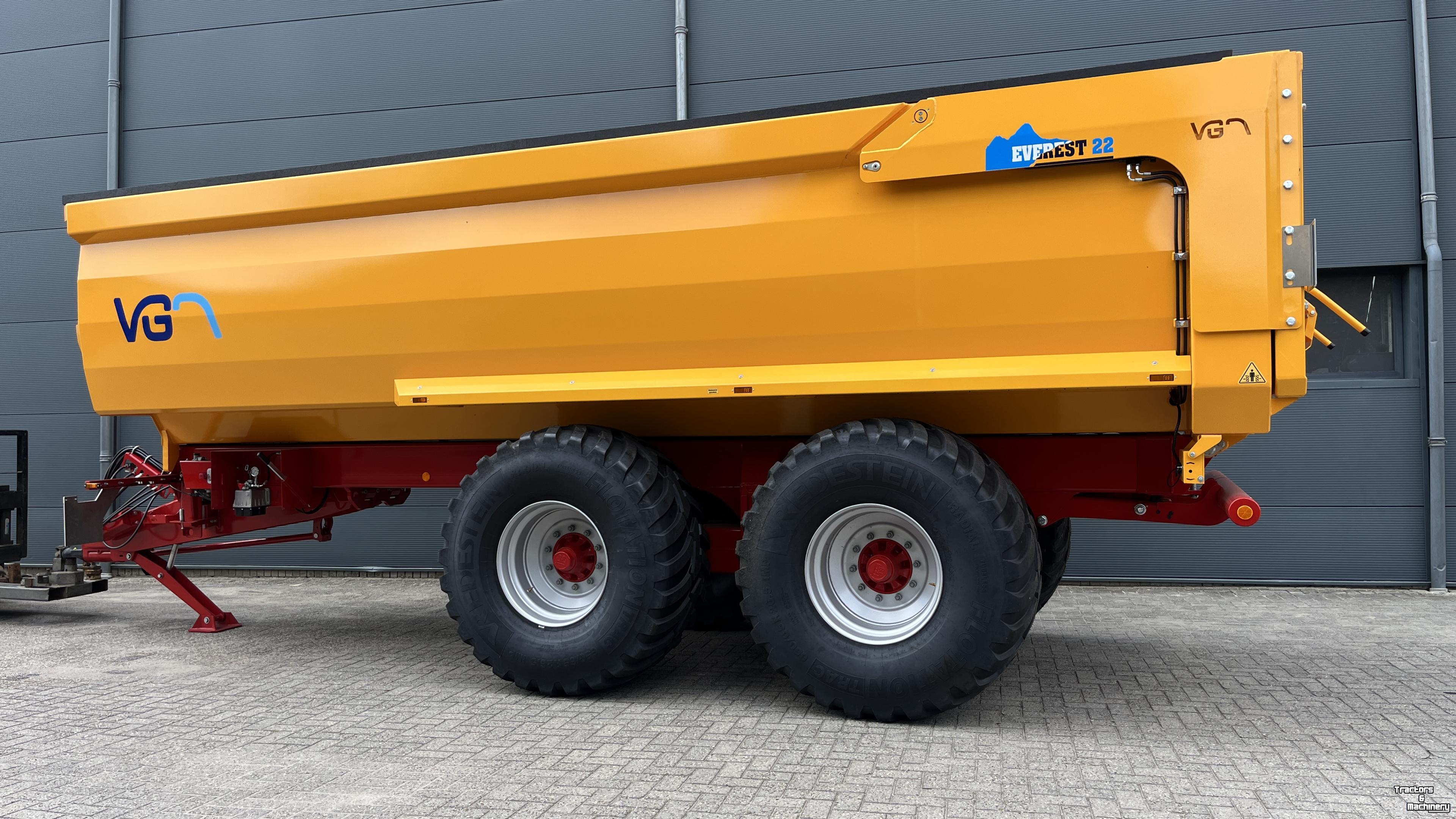 Kipper / Kiepwagen / Landbouwkipper VGM VGM Everest 22