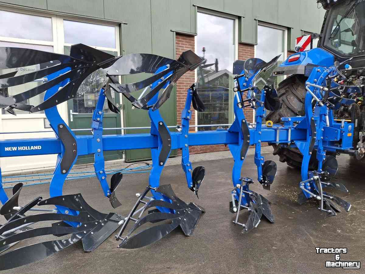 Ploegen Overum Överum / New Holland PH6 wentelploeg, Nieuw!