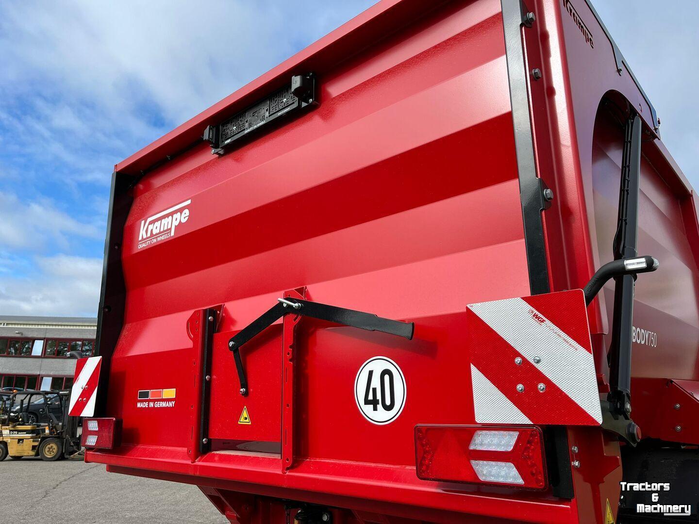 Kipper / Kiepwagen / Landbouwkipper Krampe Big Body 750