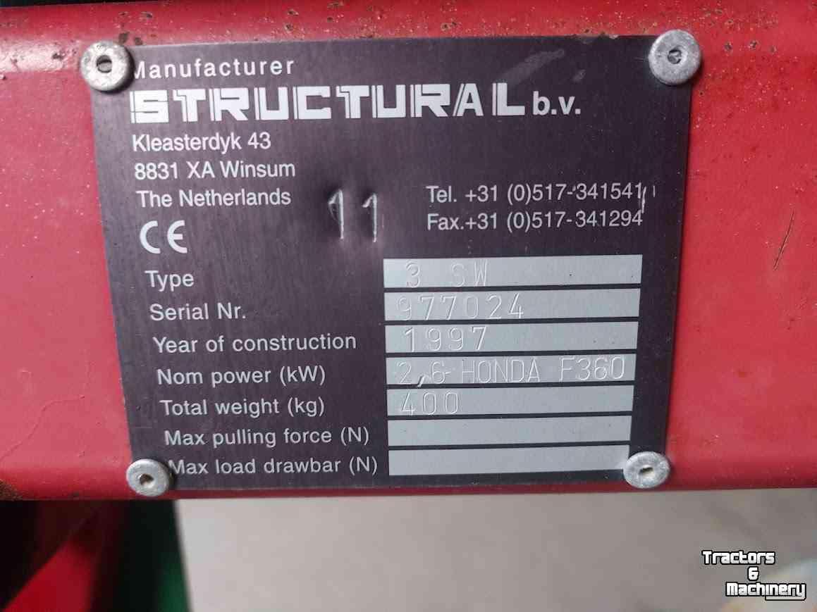 Selectiewagen  Miedema/Structural Selectiekar