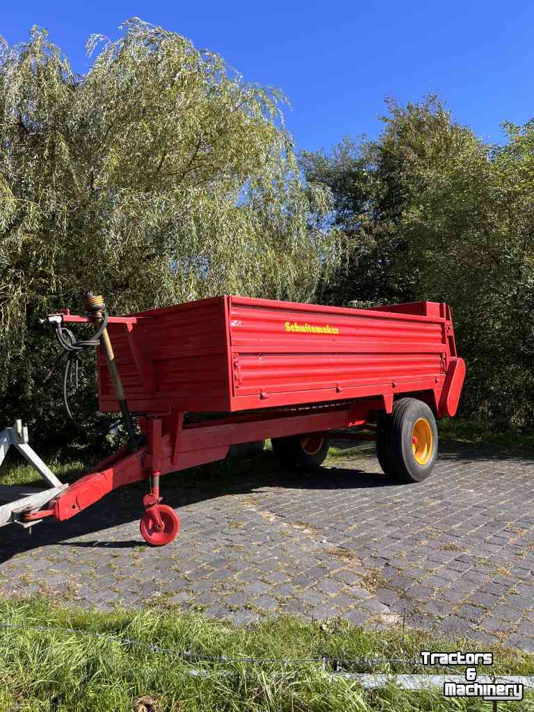 Mestverspreider / Stalmeststrooier Schuitemaker 7 ton