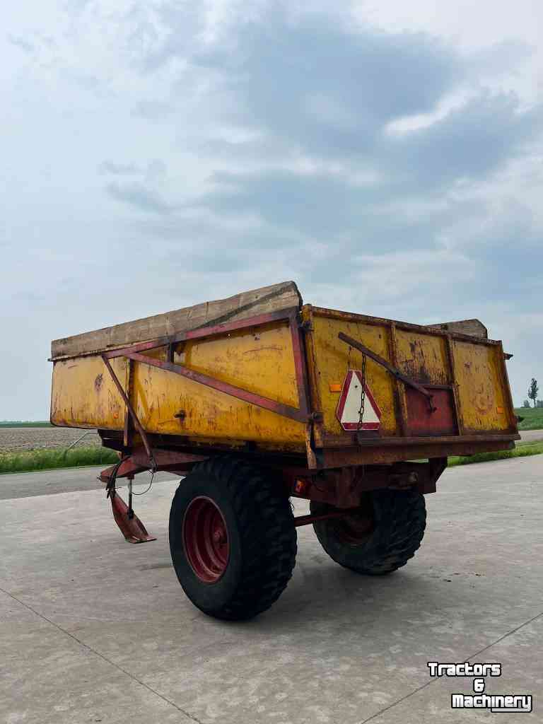 Kipper / Kiepwagen / Landbouwkipper Mullie 7 tons kipwagen / kipper