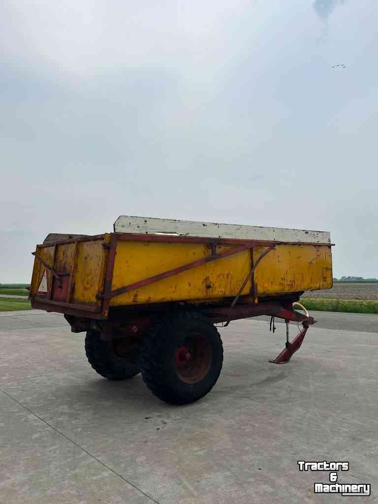 Kipper / Kiepwagen / Landbouwkipper Mullie 7 tons kipwagen / kipper