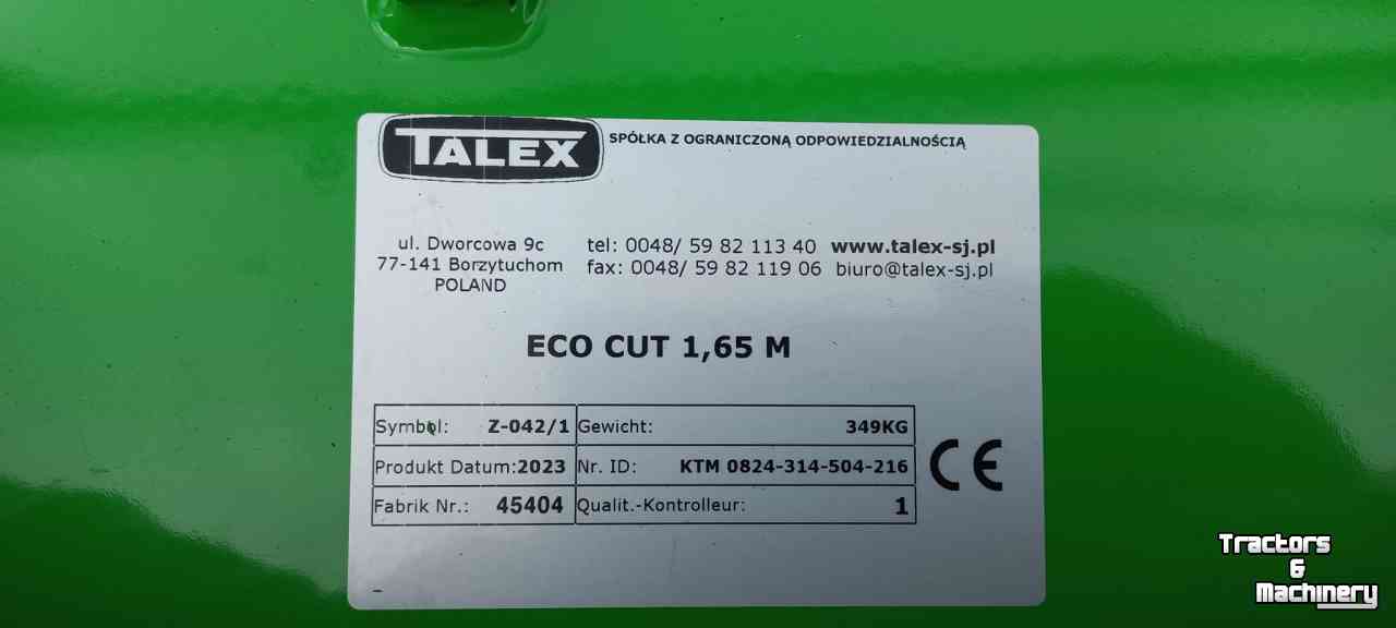 Maaier Talex Eco cut 1.65