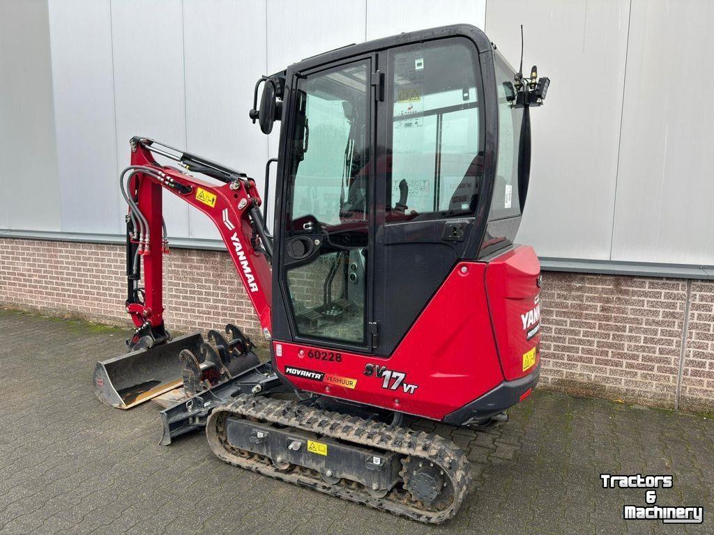 Mini-graver / Mini-graafmachine Yanmar SV17VT advance plus