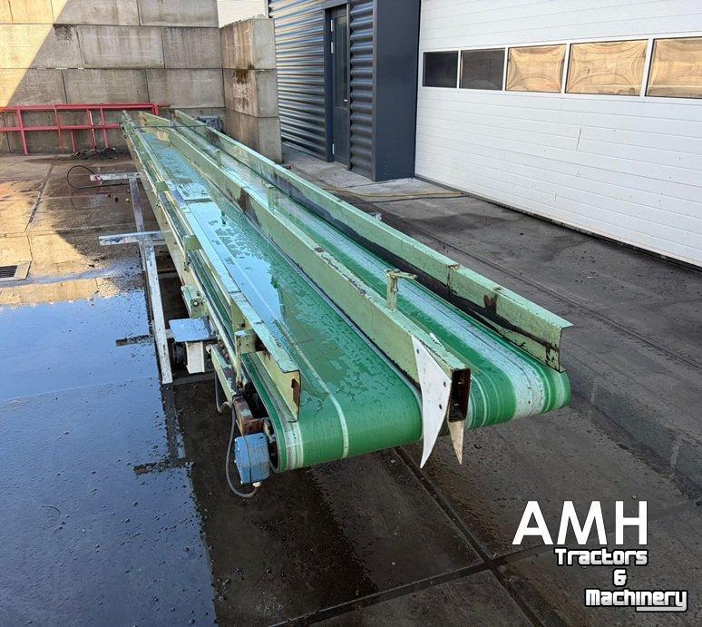 Transportband  8000X730 2-sporenband, Dual-lane conveyor belt, Zweispuriges Förderband,