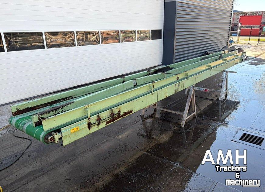 Transportband  8000X730 2-sporenband, Dual-lane conveyor belt, Zweispuriges Förderband,
