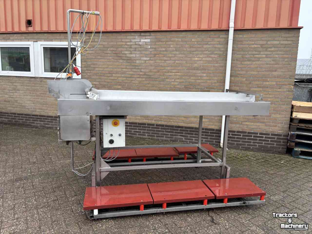 Lees-tafel / Lees-unit  Leesband, RVS, 3-goots
