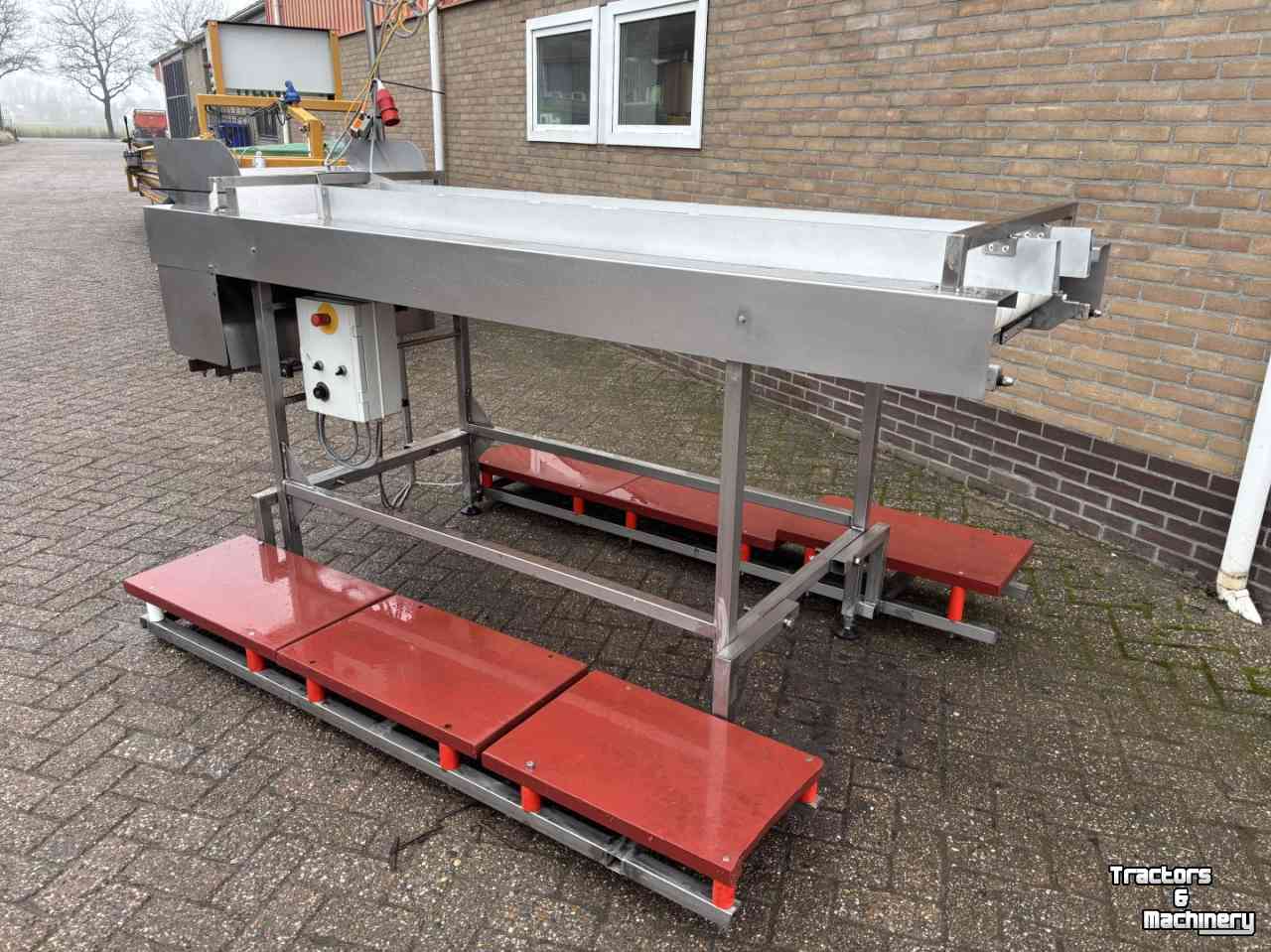 Lees-tafel / Lees-unit  Leesband, RVS, 3-goots