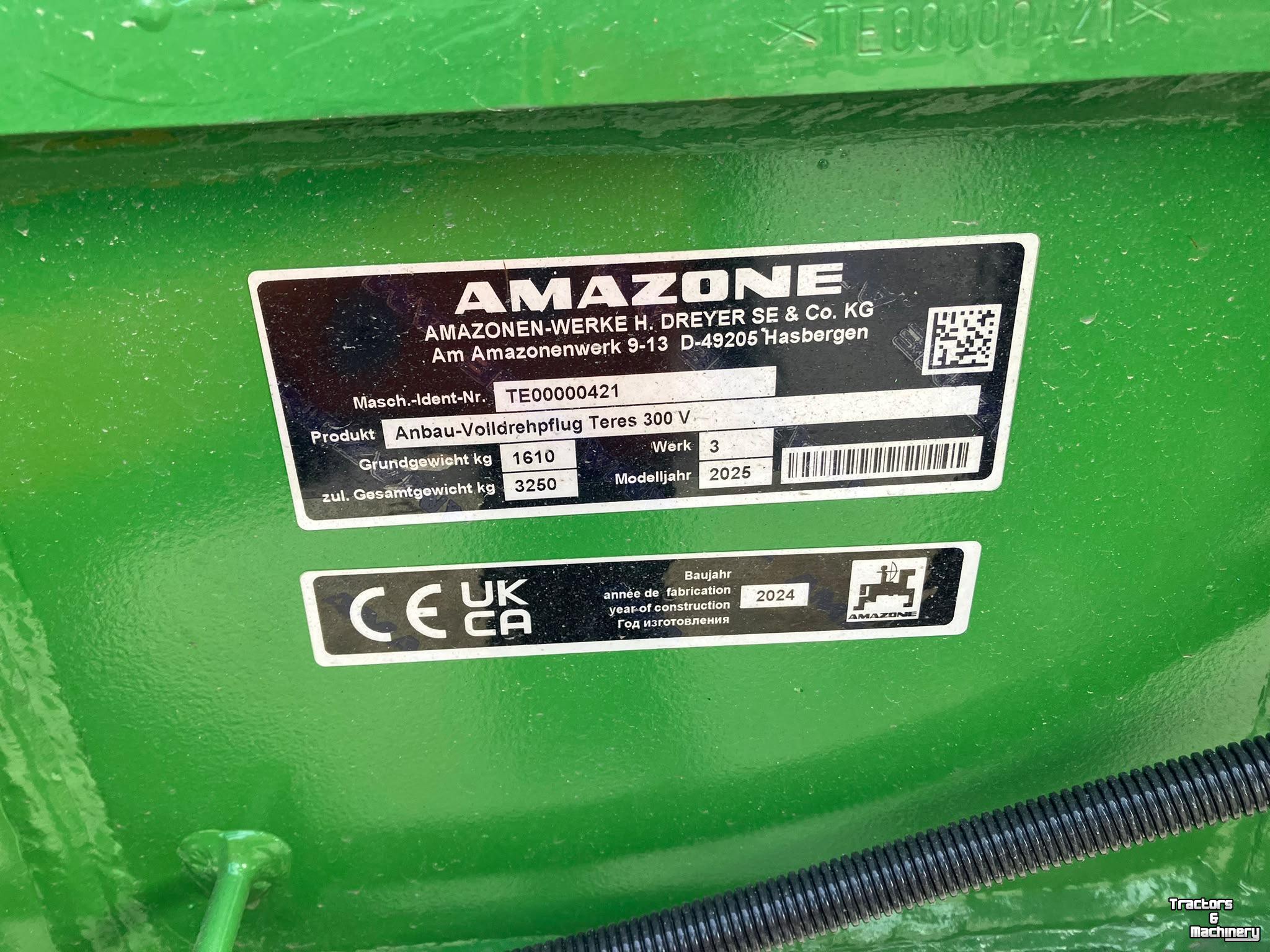 Ploegen Amazone Teres 300 V 100