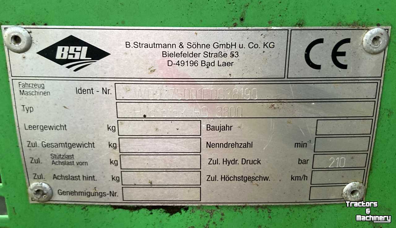 U-snijder Strautmann HQ 3800 kuilsnijder voermachines
