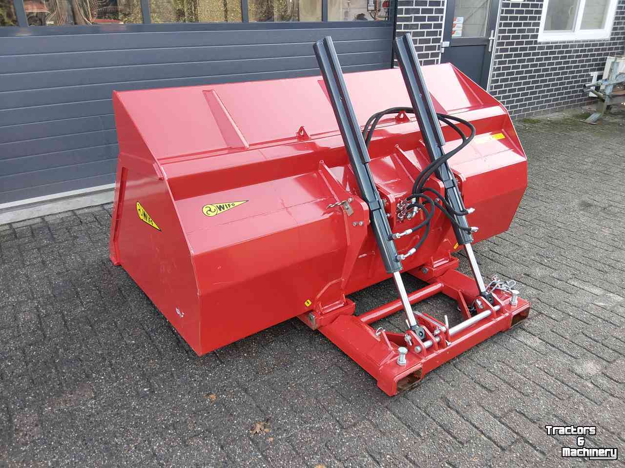 Schepbak / Aardappel schepbak Wifo HO-225-ZI Aardappelschepbak / Heftruckbak / Bulkbak