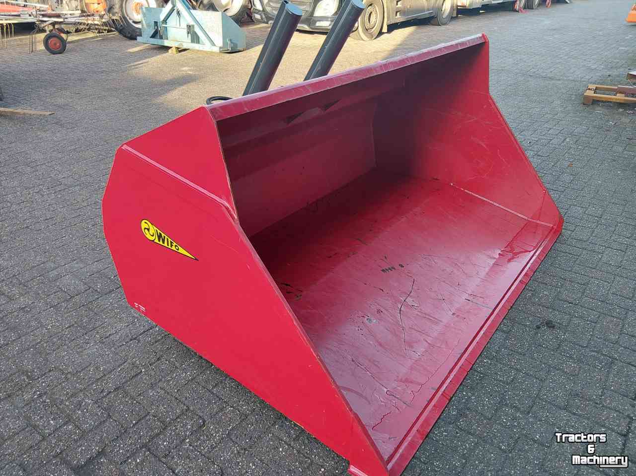 Schepbak / Aardappel schepbak Wifo HO-225-ZI Aardappelschepbak / Heftruckbak / Bulkbak