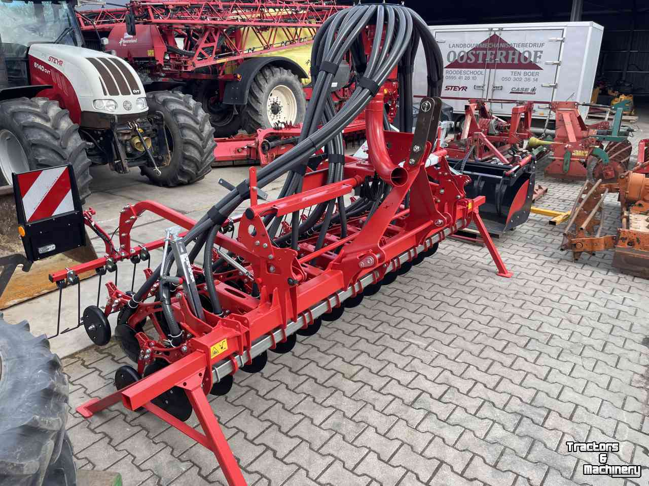 Zaaimachine Kverneland CB 300 met 3 punt aankoppeling