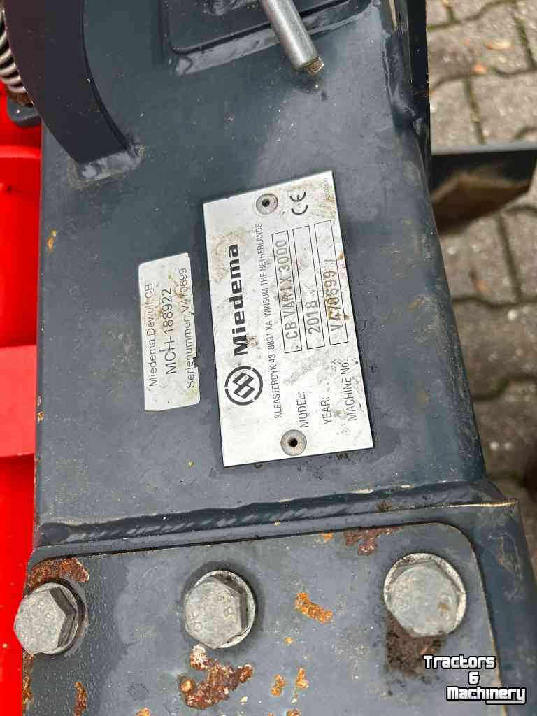 Grondfrees Miedema CB varix 3000