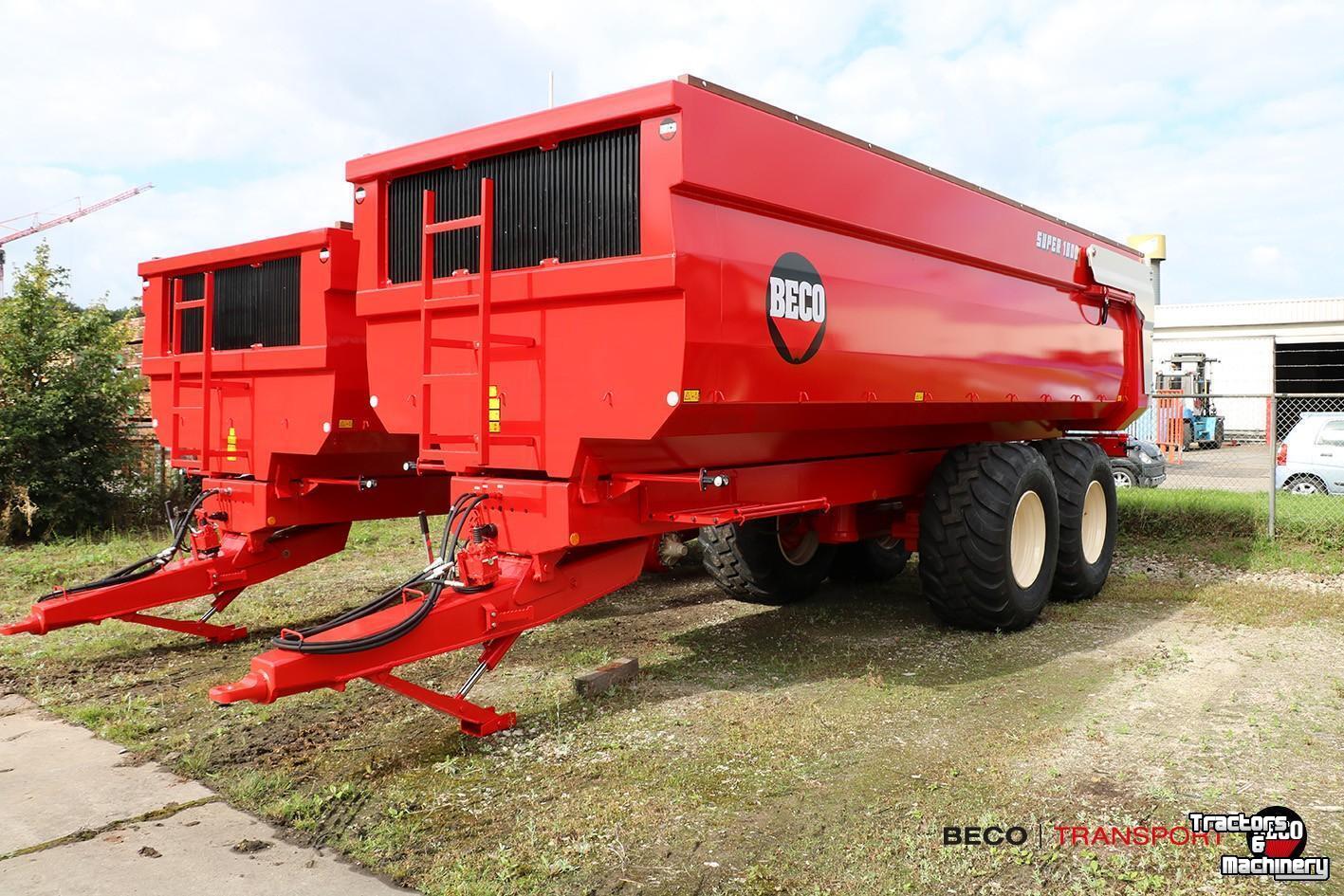 Kipper / Kiepwagen / Landbouwkipper Beco Landbouwkipwagens