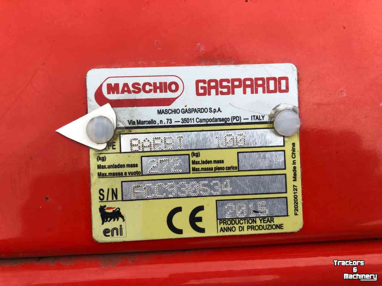 Maaier Maschio Barbi 100 klepelmaaier gaspardo
