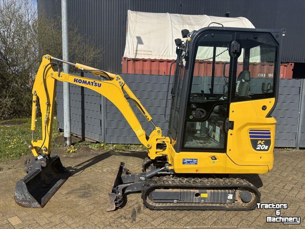 Mini-graver / Mini-graafmachine Komatsu PC20R5