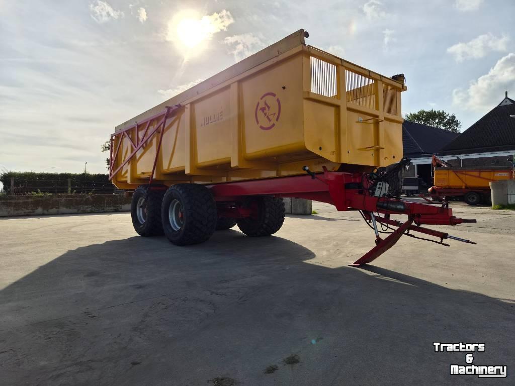 Kipper / Kiepwagen / Landbouwkipper Mullie T16,  16 tons kipper