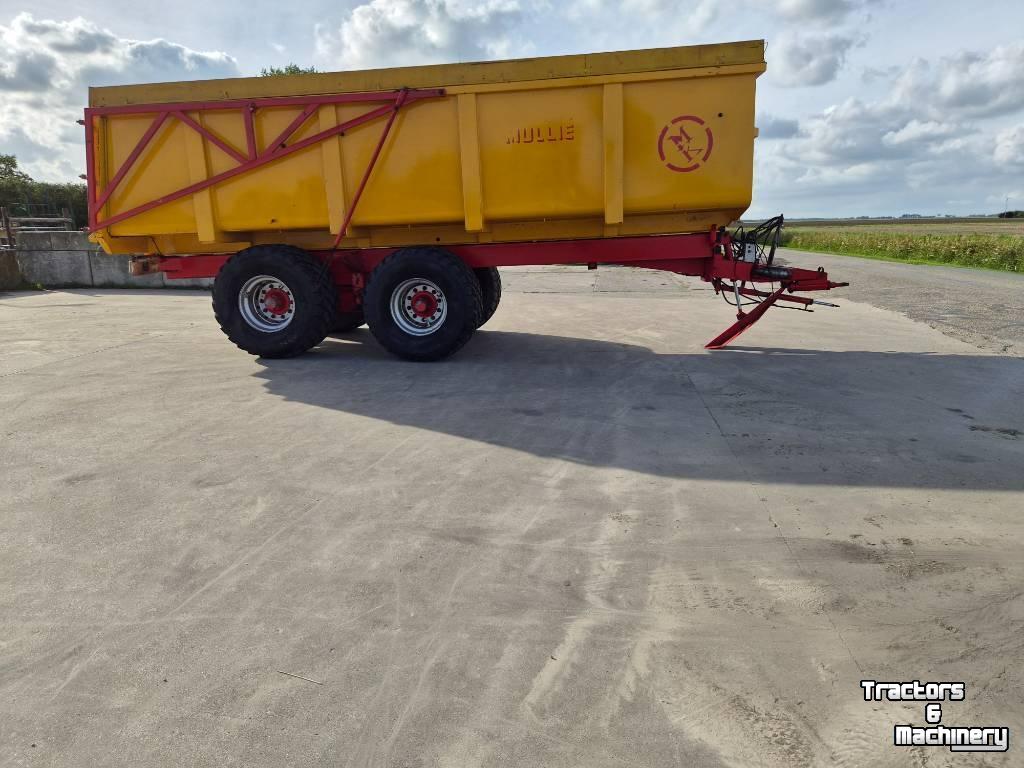 Kipper / Kiepwagen / Landbouwkipper Mullie T16,  16 tons kipper