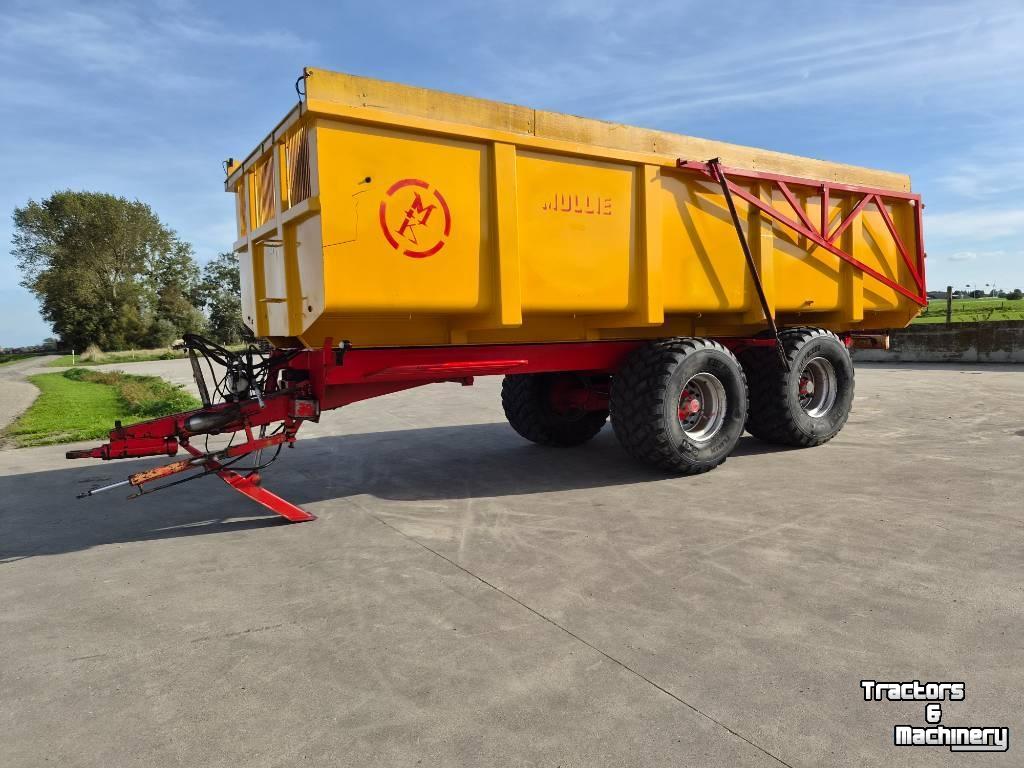 Kipper / Kiepwagen / Landbouwkipper Mullie T16,  16 tons kipper