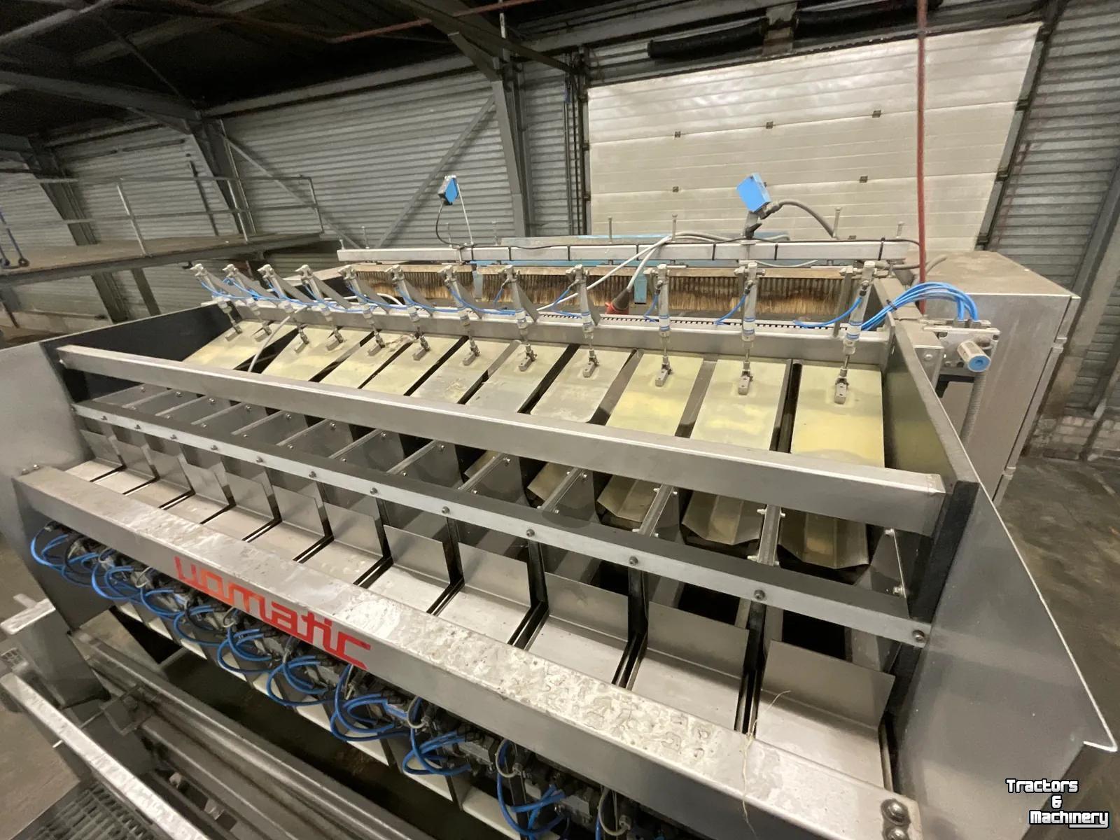 Afweegapparatuur  2112 KE  Upmatic 12 baks weger Upmatic 12-head weigher, Upmatic 12-Kopf-Mehrkopfwaage