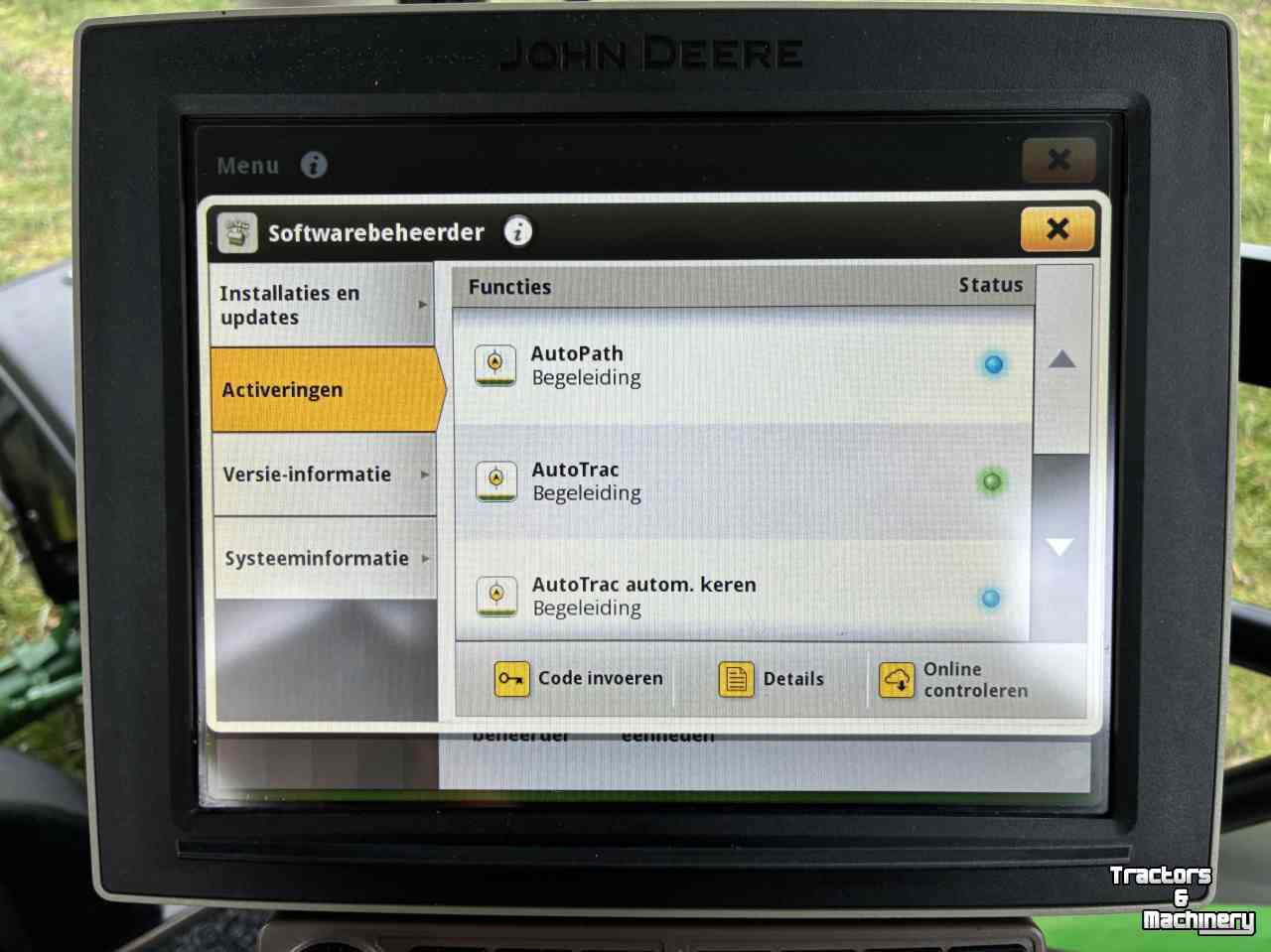 Tractor / Trekker John Deere 6155R